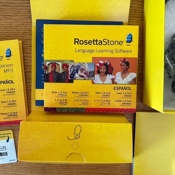 Rosetta Stone Spanish (Latin America) Espanol Version 4 Level 1-4 - Picture 7 of 9